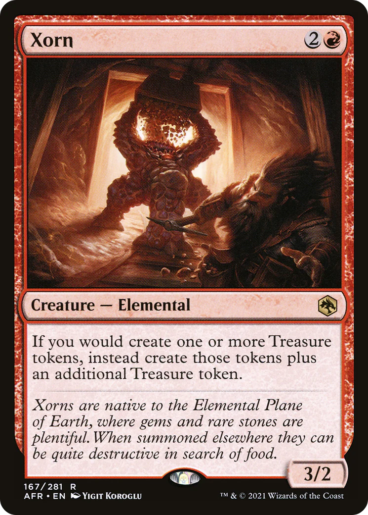 Xorn (AFR-167) - Adventures in the Forgotten Realms - Magic The Gathering