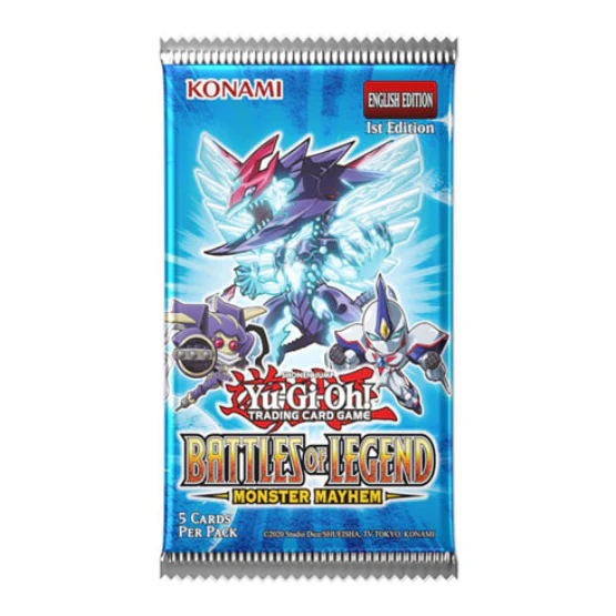 YuGiOh! Battles of Legend: Monster Mayhem Booster Box - Image 3