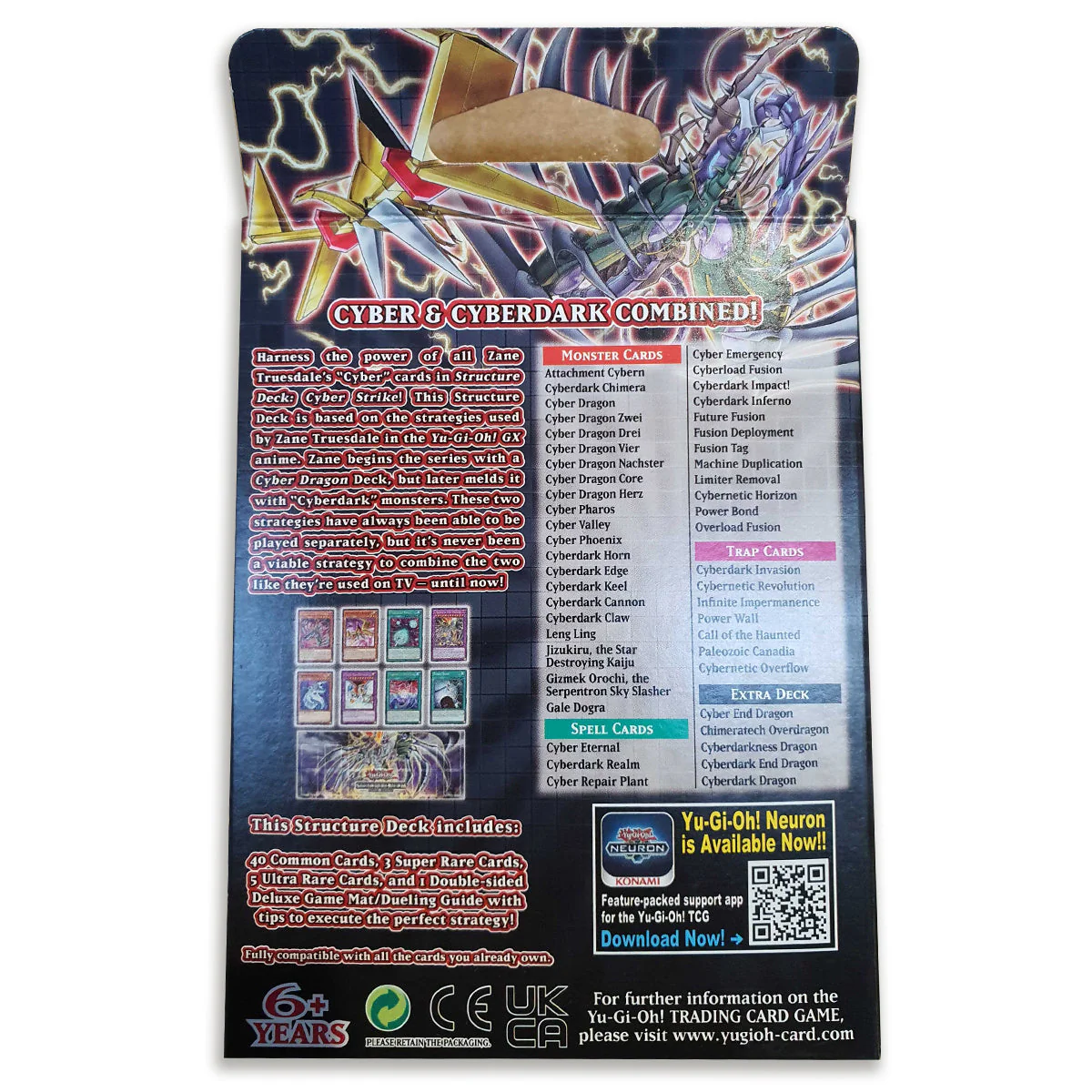 YuGiOh Cyber Strike Structure Deck Unlimited Edition - Image 2