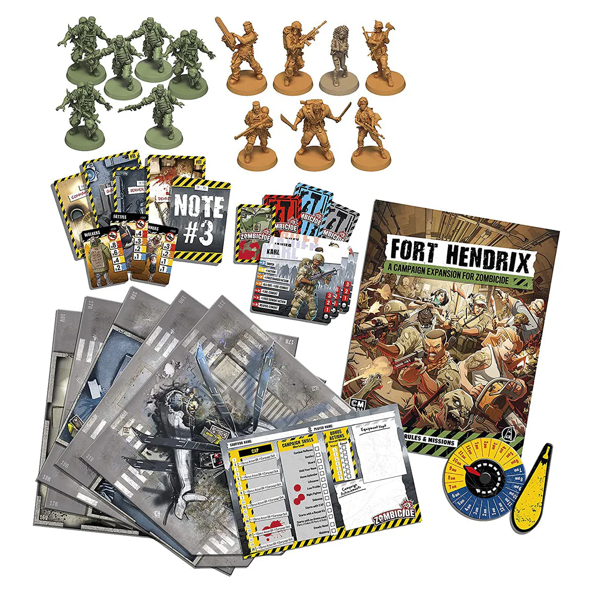Zombicide 2nd Edition Fort Hendrix Expansion - Image 3
