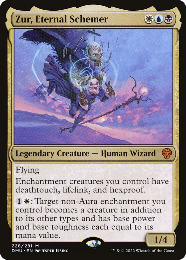 FOIL Zur, Eternal Schemer (DMU-228) - Dominaria United - Magic The Gathering
